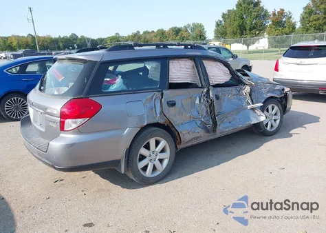 2008 Subaru Outback 2.5I/2.5I L.l. Bean Edition z USA, uszkodzony, nr VIN 4S4BP61C187363177